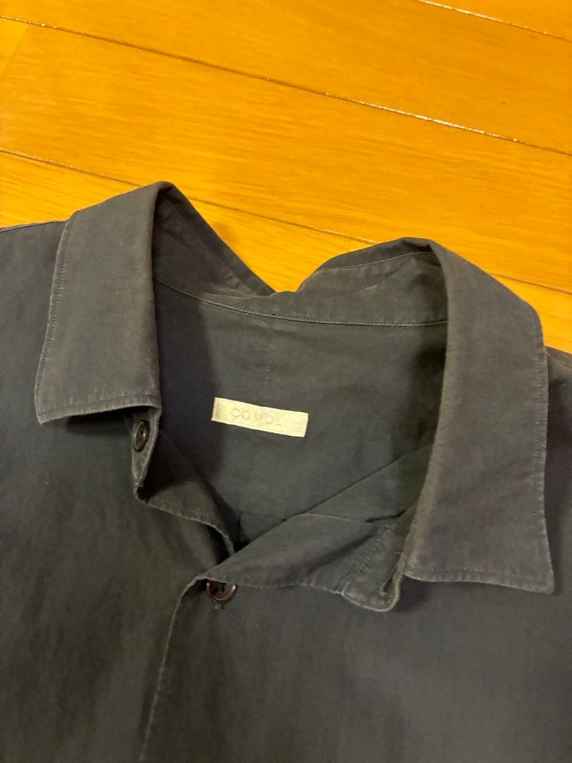 23ss comoliシャツnavy