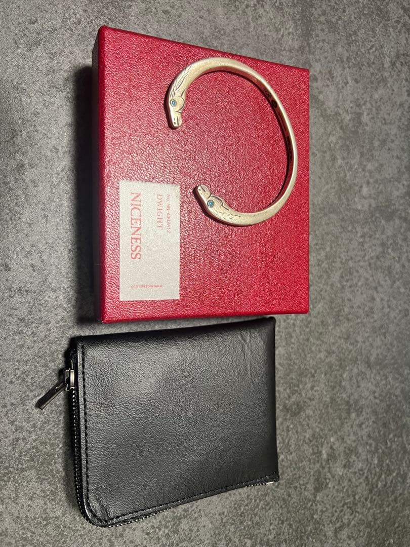 NICENESS 23AW Dwight ターコイズ blow ivan