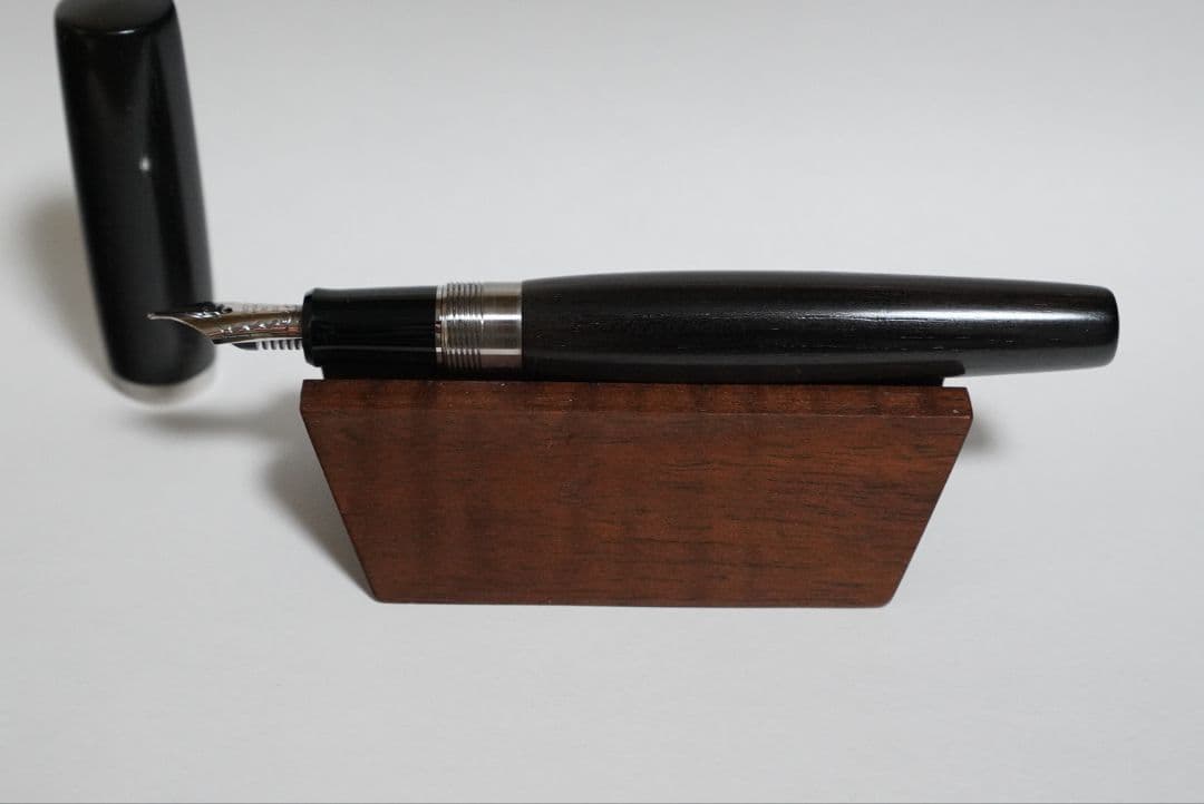 工房楔 こしらえ 万年筆 ブラックウッド
