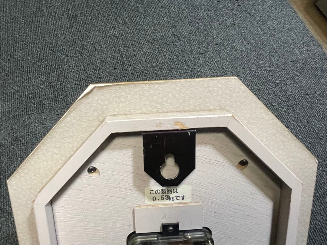 WAKO 八角形掛時計 掛け時計　ワコウ