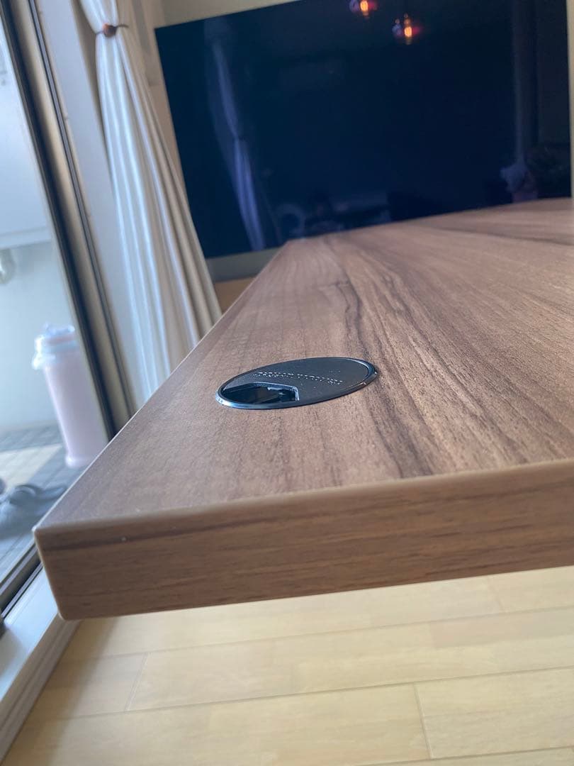 fantoni GLデスク T字脚 ブラック脚 幅160×奥行71×高さ72cm