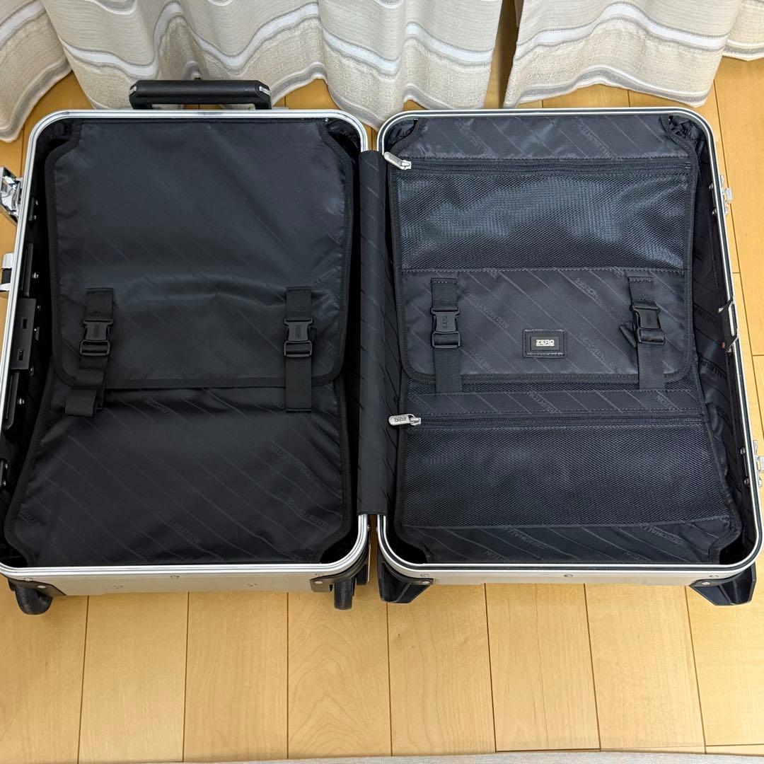 ゼロハリバートン　機内持ち込み　アルミ　2輪　ZR-Geo キャリーケース