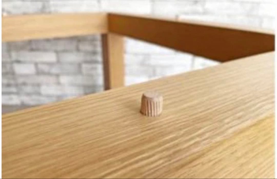 ナチュラルウッド 木製ダイニングテーブル 90センチ四方　スクエア