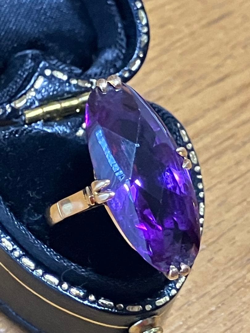 K18 18金　750 ゴールド　ビンテージ　リング