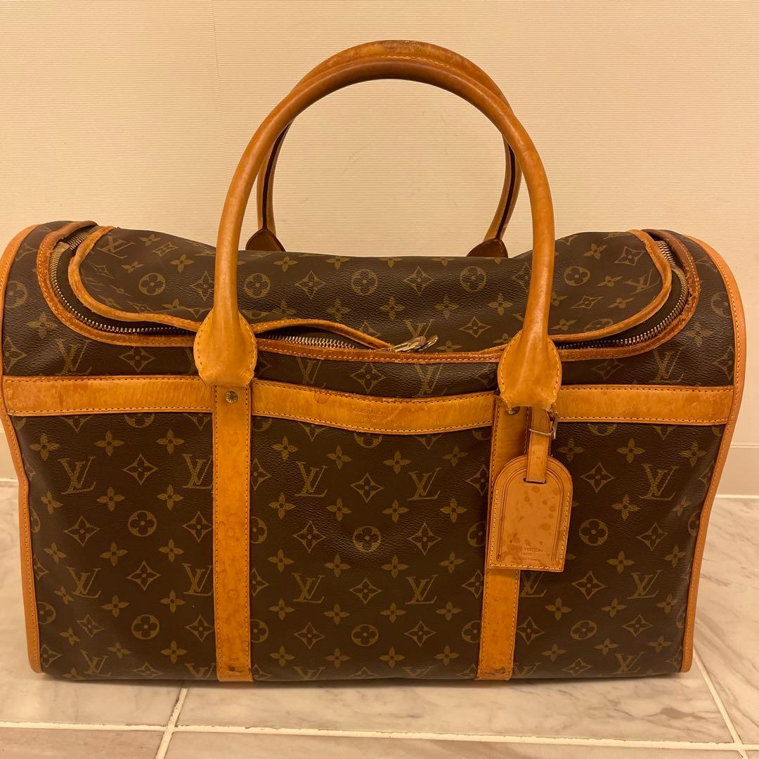 ルイヴィトンM42021モノグラム　ペットキャリーサックシャン50廃盤