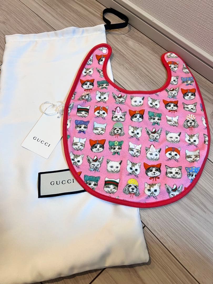 GUCCI グッチ スタイ・よだれかけ ヒグチユウコ様 ✨希少✨新品✨