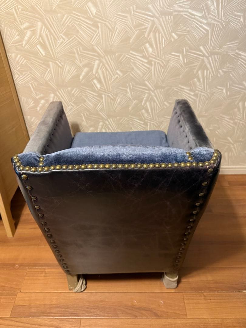 ヴィンテージ ネイビー チェア