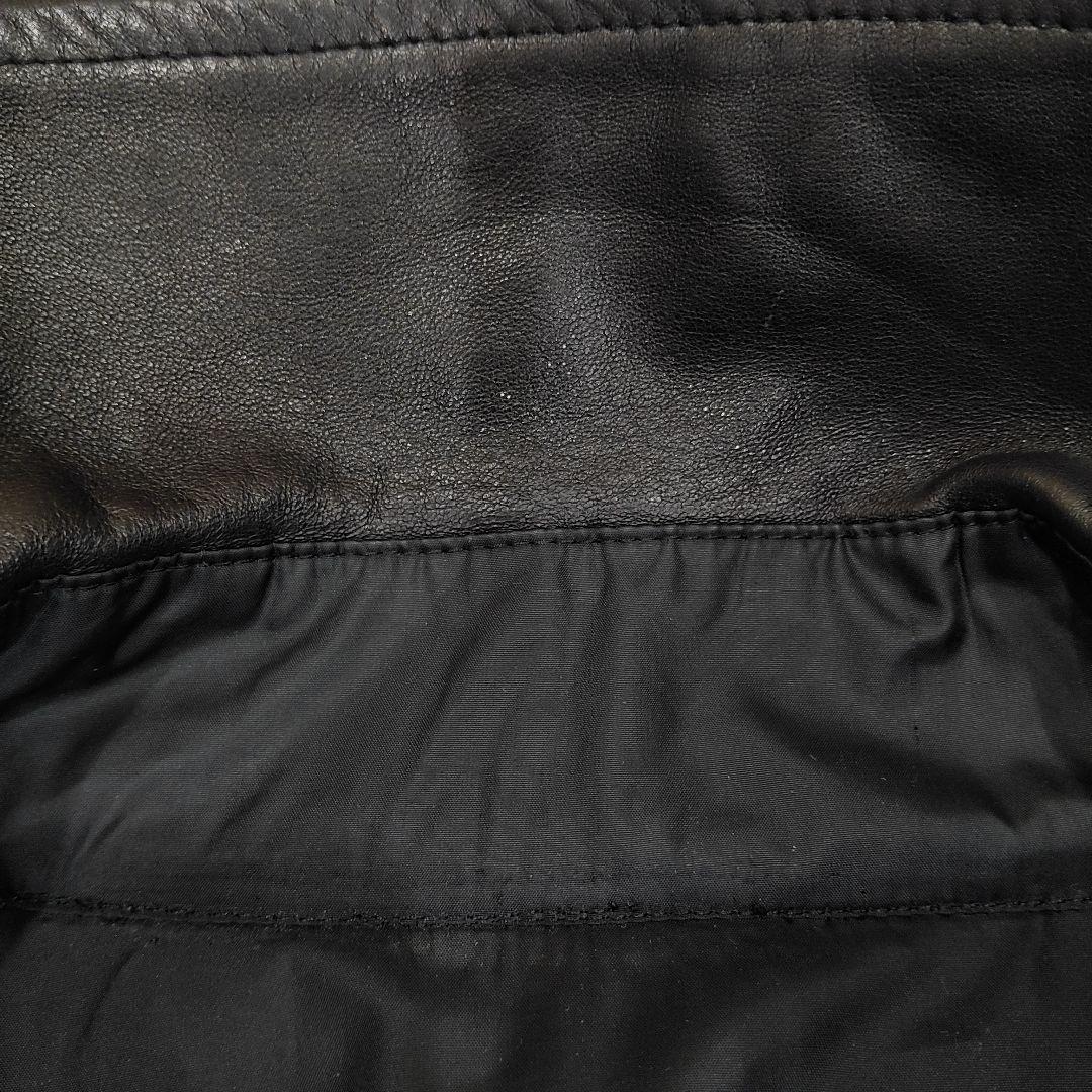 エディモネッティリバーシブルウール混紡 ステンカラーコート 黒50