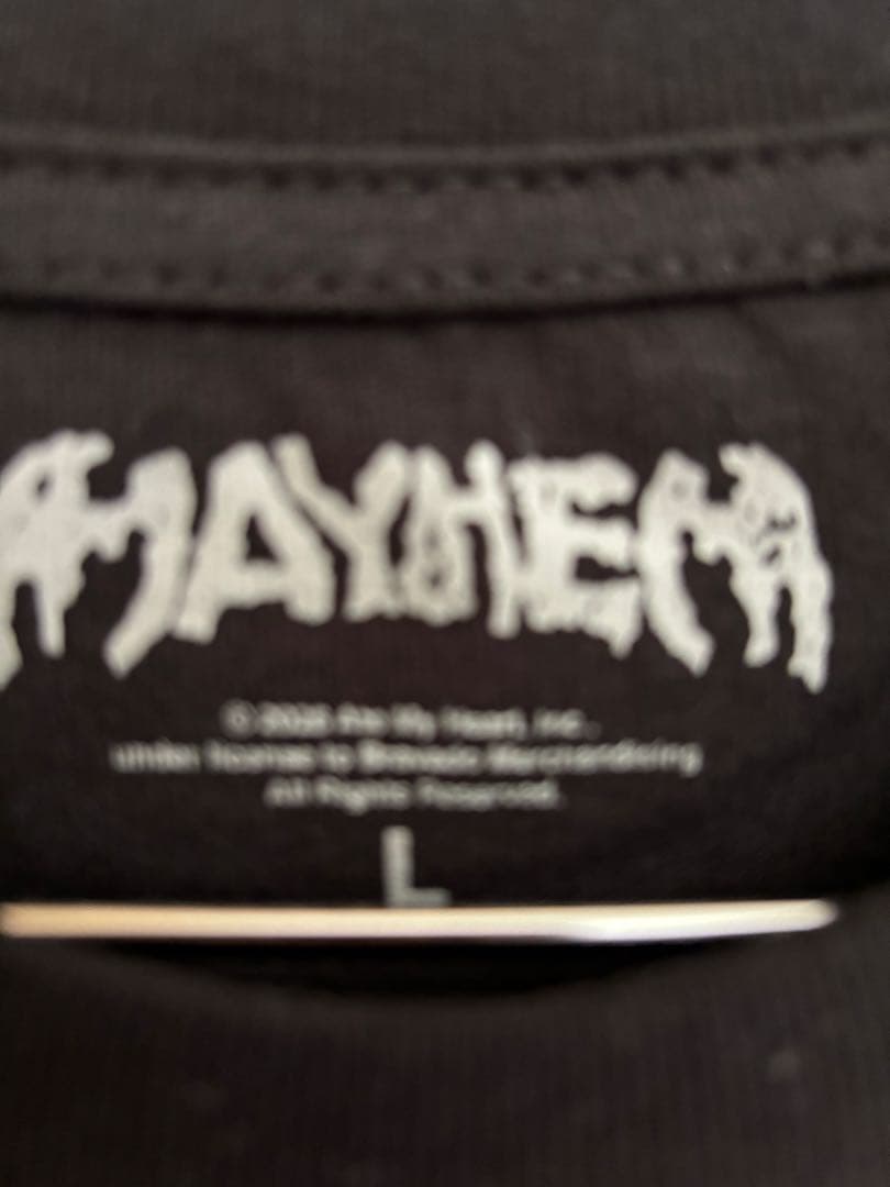 レディガガ　ポップアップ店舗限定　未使用 長袖シャツＬサイズ/MAYHEM