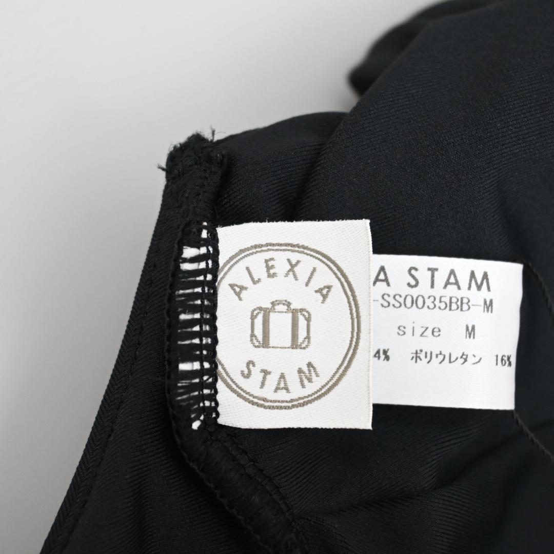 □ 45794★夏 定価2.7万 アリシアスタン 水着 スイムウェア ブラック