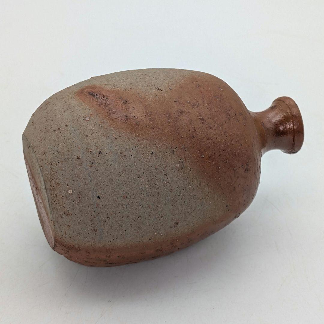 岡山県重要無形文化財 藤原建 備前焼 緋襷徳利 共箱合布 とっくり 酒器 食器