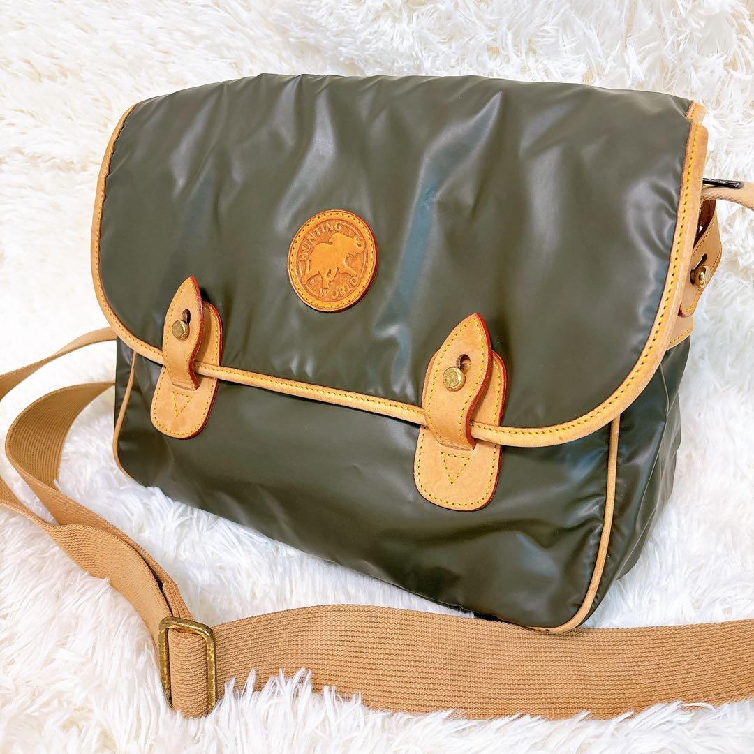 ハンティングワールド　HuntingWorld　ショルダーバッグ　メッセンジャー