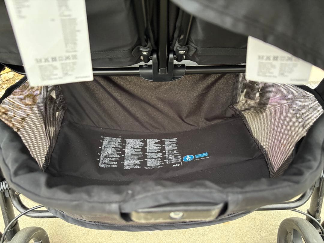 【使用回数少なく】Joie エアツイン ベビーカー レインカバー付き