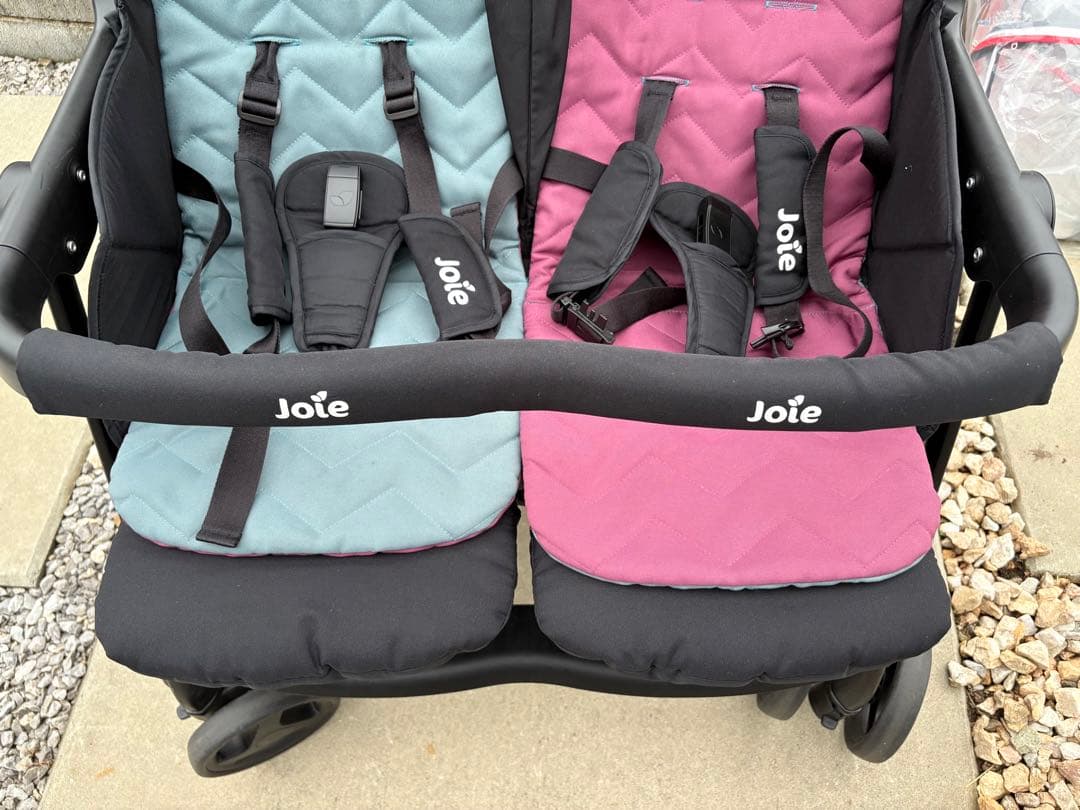 【使用回数少なく】Joie エアツイン ベビーカー レインカバー付き