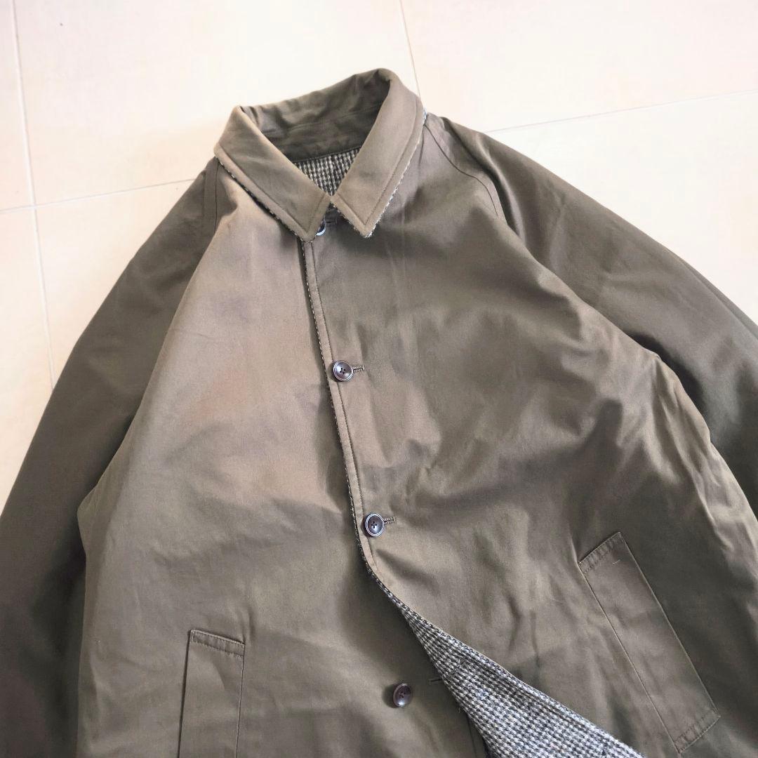Steven Alan × HARRIS TWEED　一枚袖　リバーシブルコート