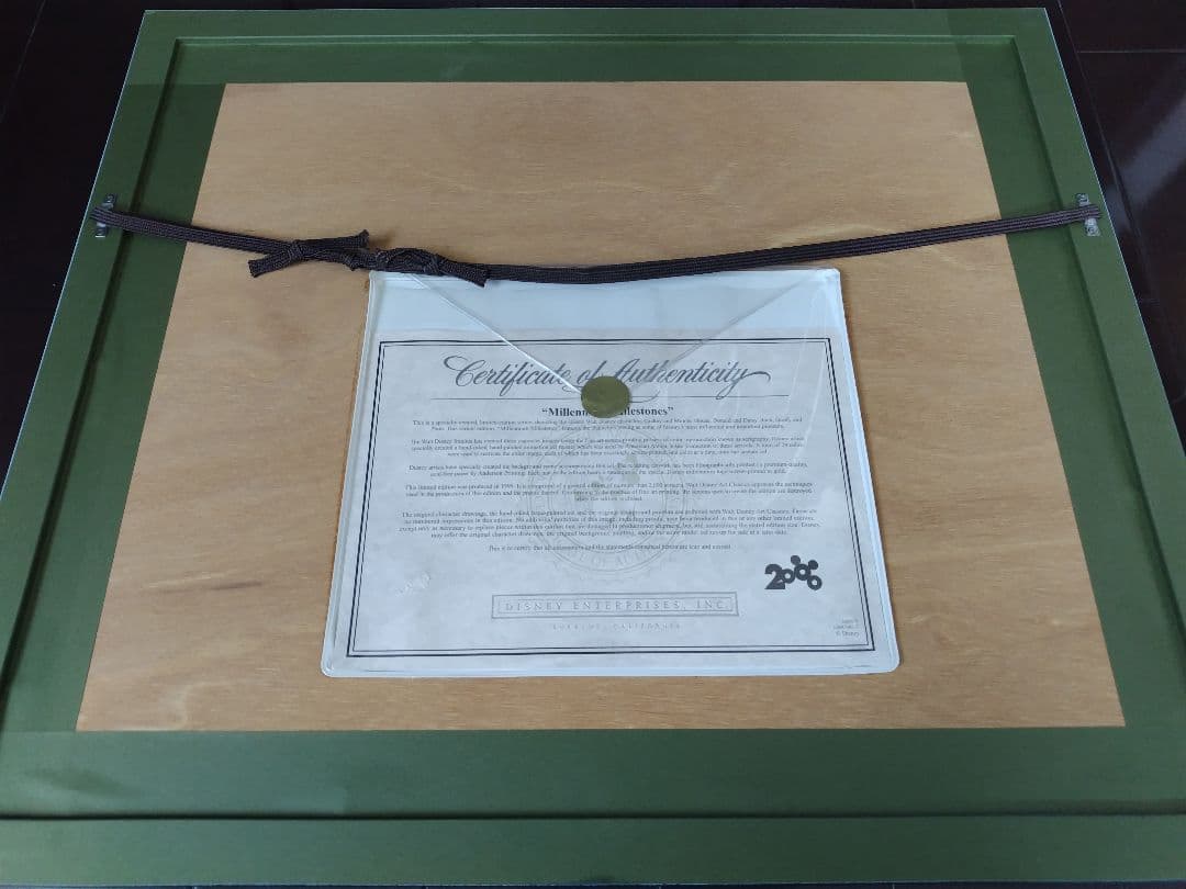 ディズニー リトグラフ 版画