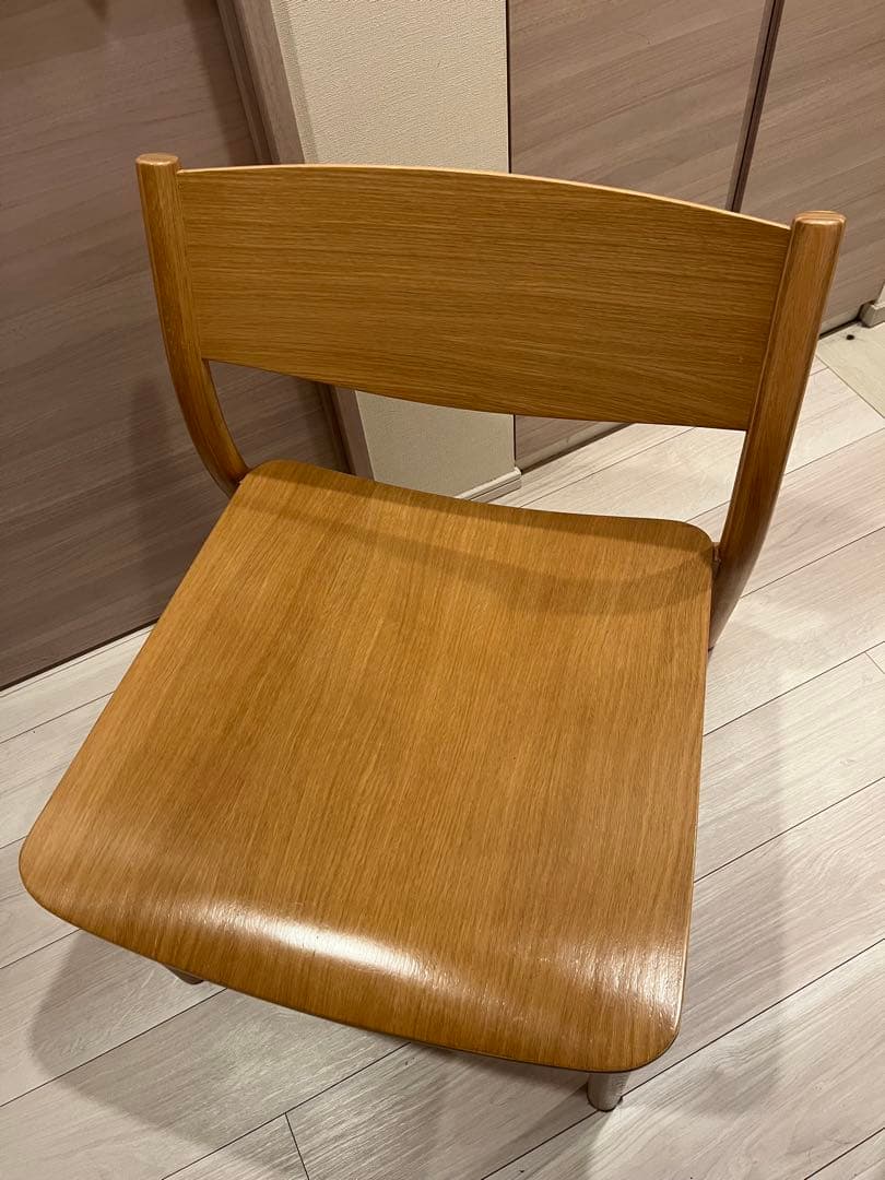 【送料込み】無印良品 オーク材 ラウンジチェア