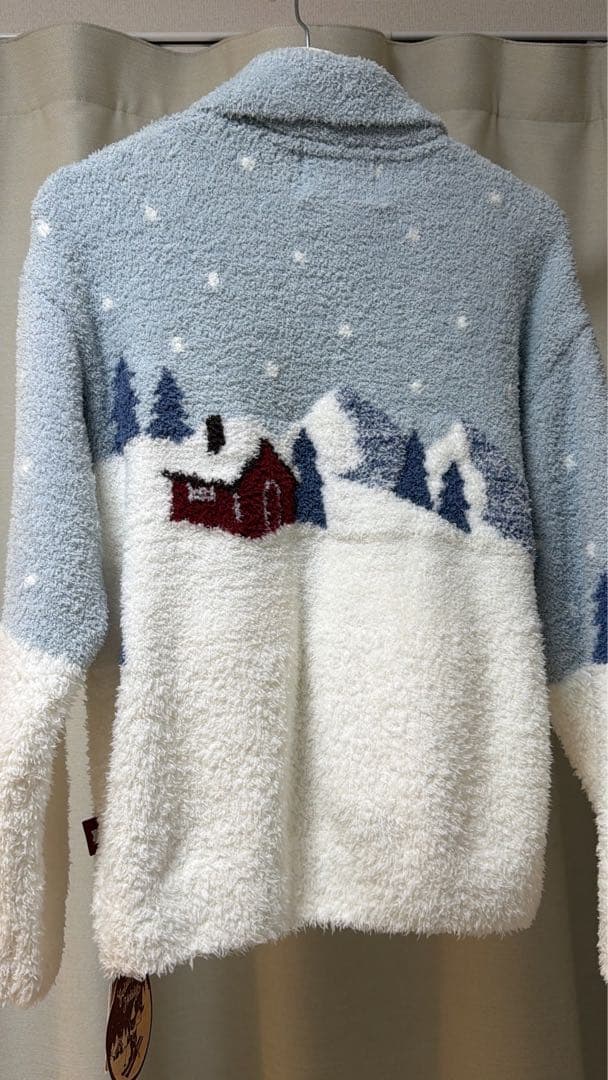新品 完売 gelatopique ホリデー スキーベアジャガードカーディガン