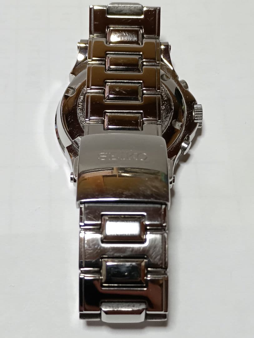 SEIKO セイコー プルミエ クロノグラフ 7t62-0ff0 中古稼動品