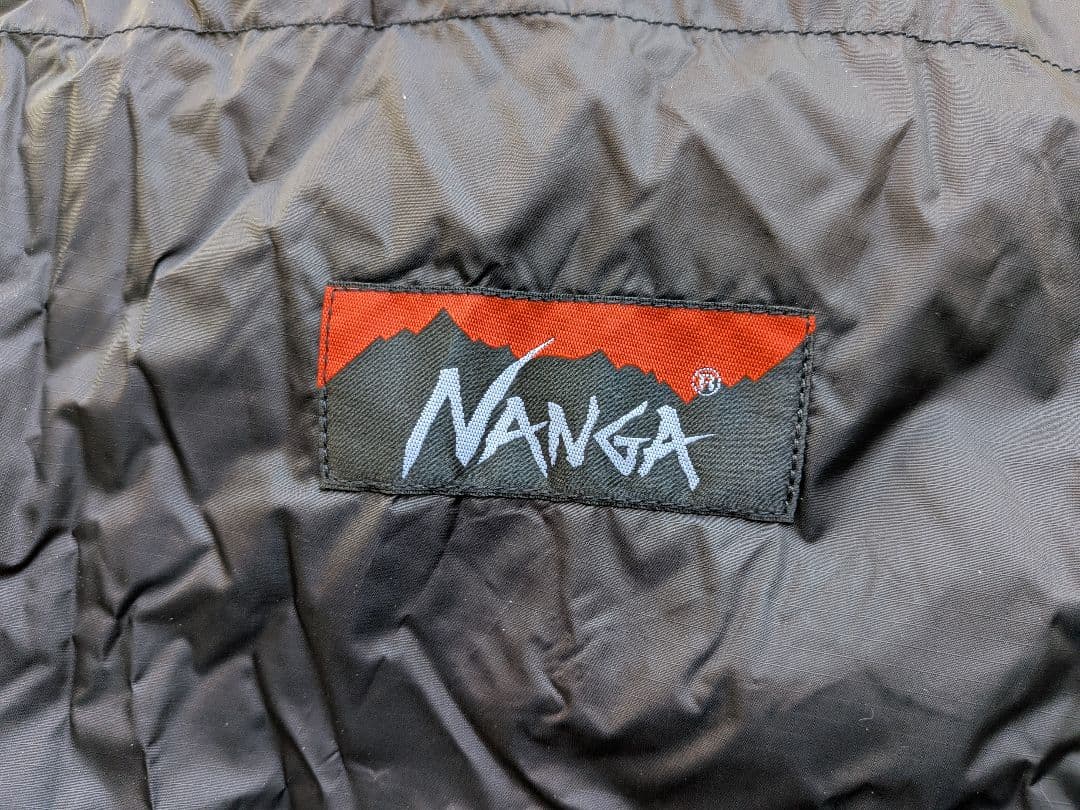 NANGA 日本製シュラフ/AURORA 600DX/レギュラー/オールブラック