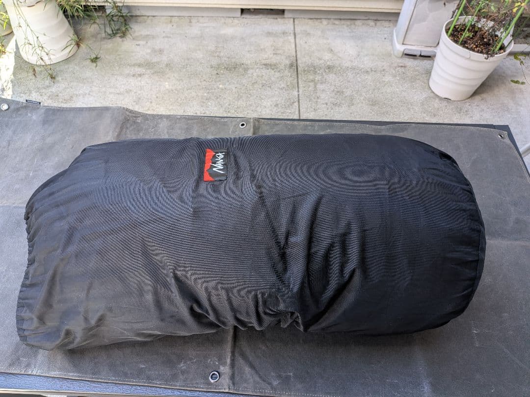 NANGA 日本製シュラフ/AURORA 600DX/レギュラー/オールブラック