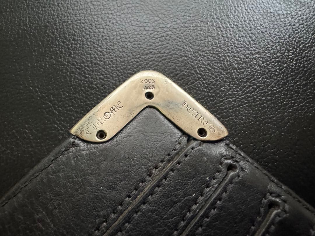クロムハーツ　シングルフォールド　正規品