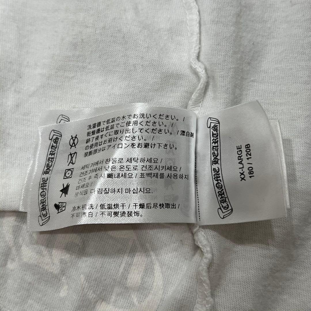 CHROME HEARTS ロンT ネオンカラー　バックロゴ　フローラルクロス