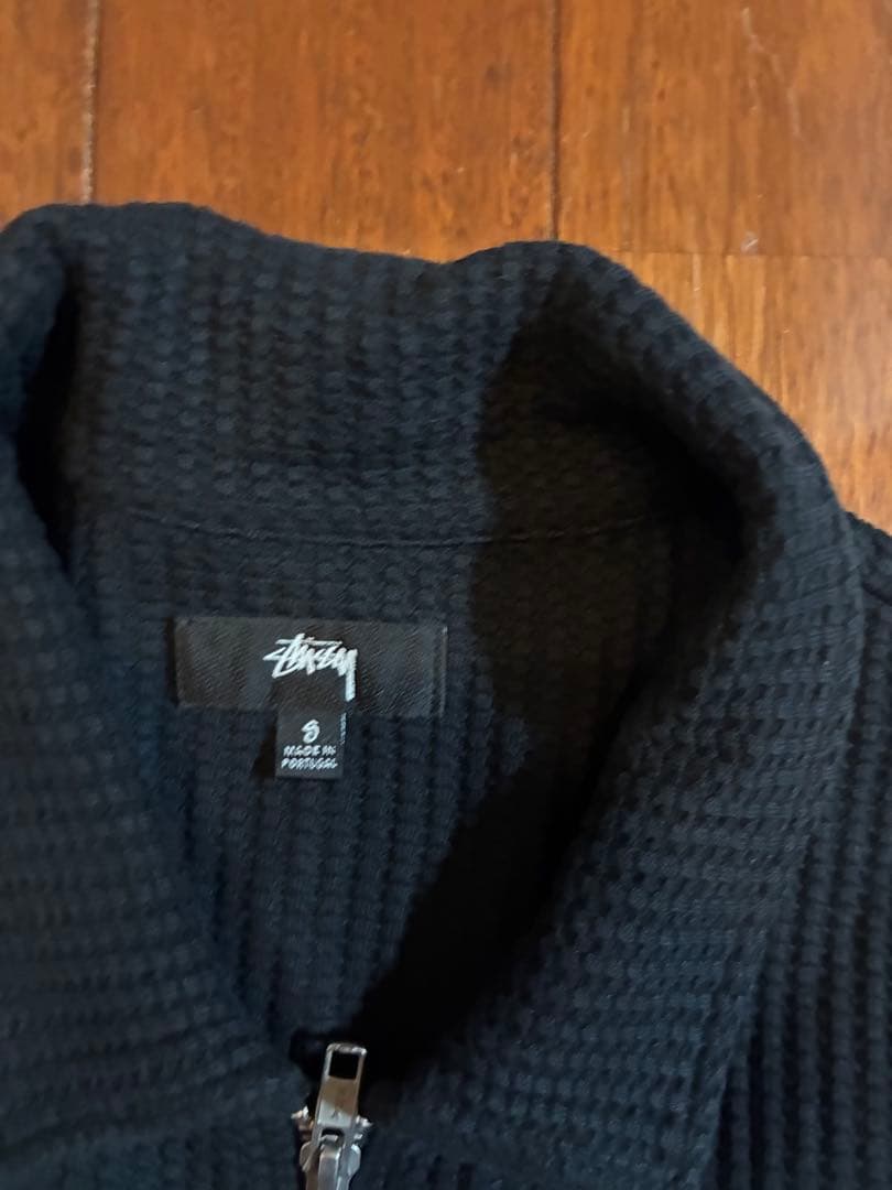 stussy　ジップアップ　サーマル　thermal