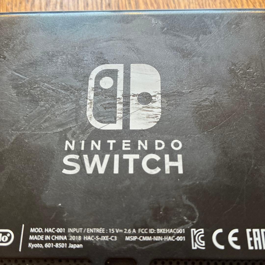 ジャンク品 Nintendo Switch 本体 赤/黒