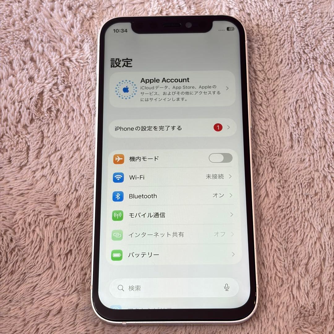 Apple iPhone 12 mini 128GB ホワイト 訳あり