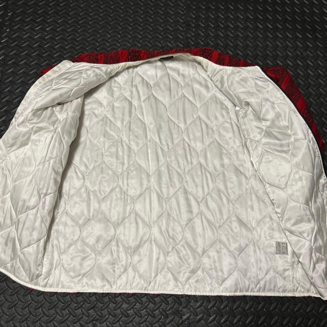 希少レア　美品Needles 赤　ストライプ ジャケット S 滝藤賢一　アニマル