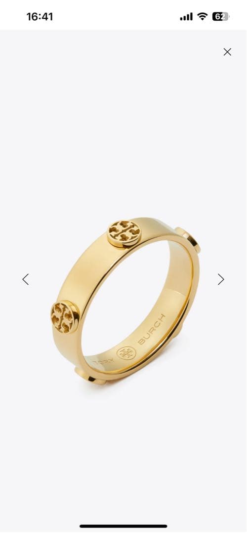 Tory Burch ミラースタッズリング