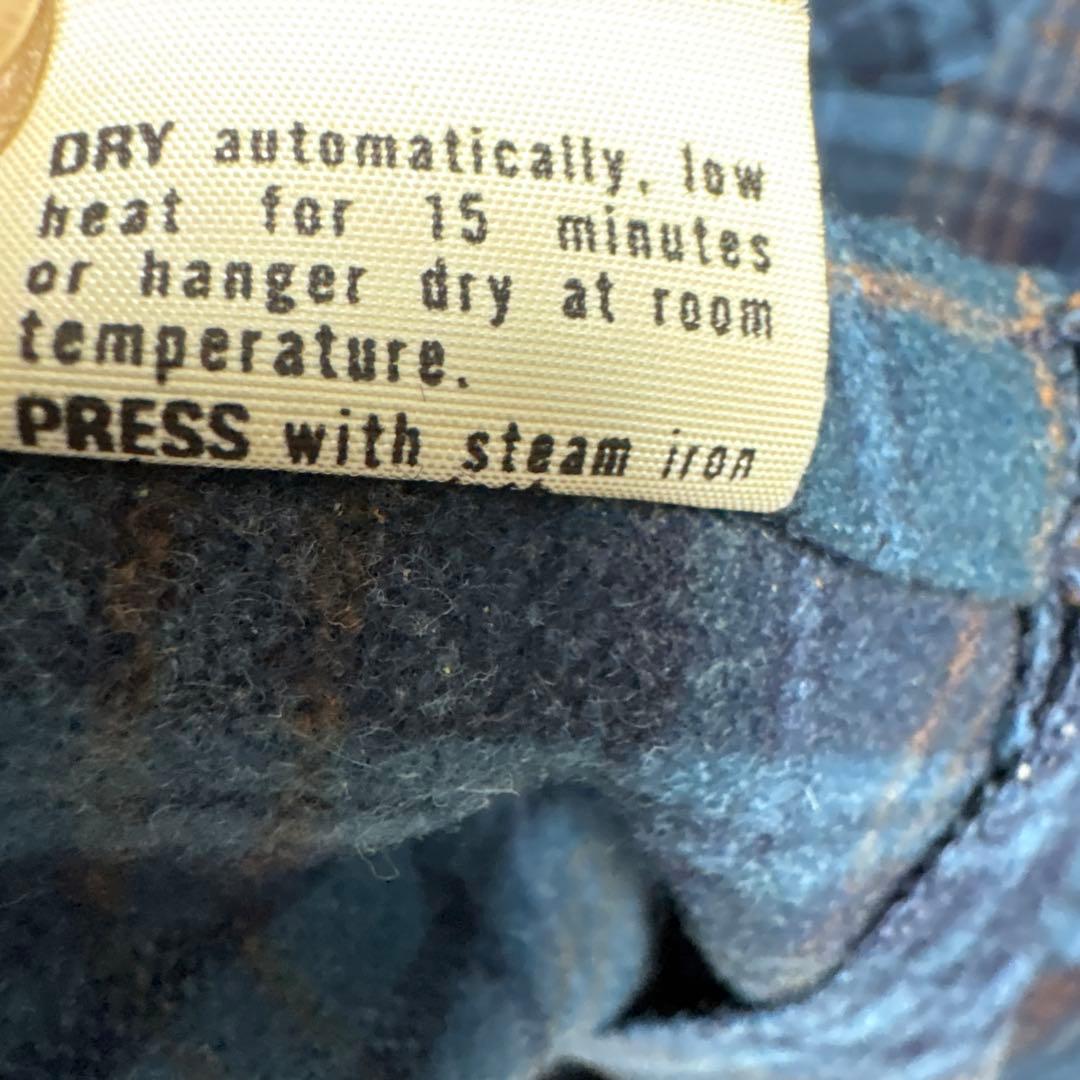 T*K様 PENDLETON USA製 ウールシャツ XL チェック柄 古着