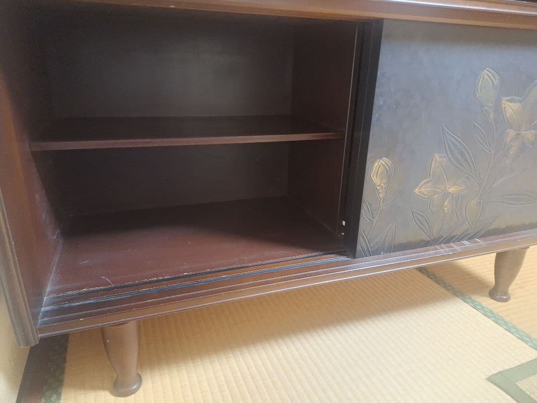 ★送料込み【1960年代:レトロ家具】 茶箪笥