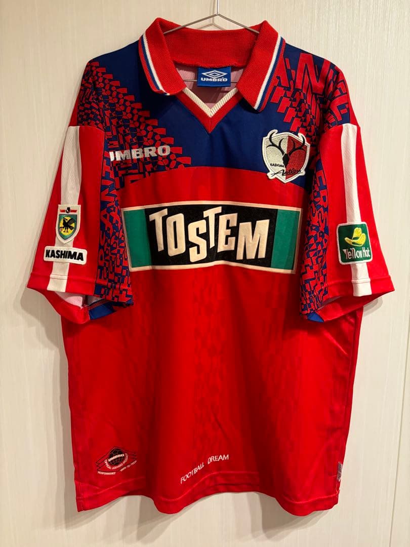 鹿島アントラーズ　97年　ホームユニフォーム　UMBRO