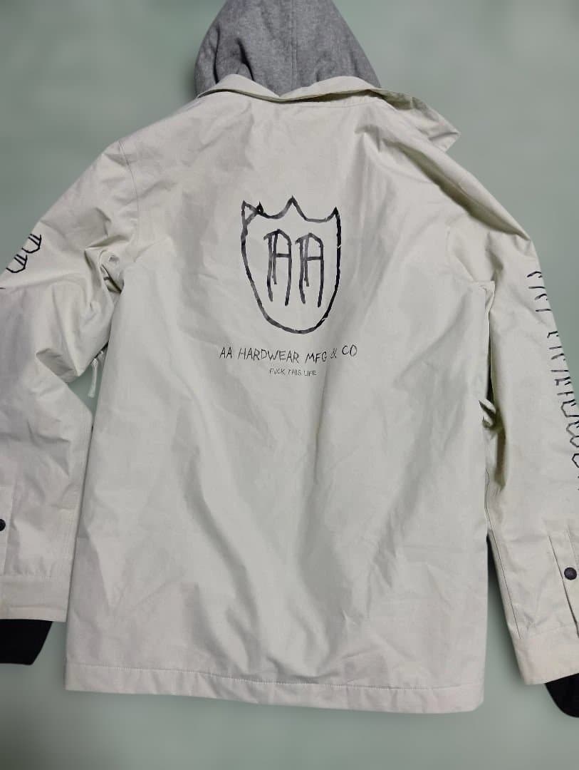 AA HARDWEAR コーチジャケット　スノーウェア