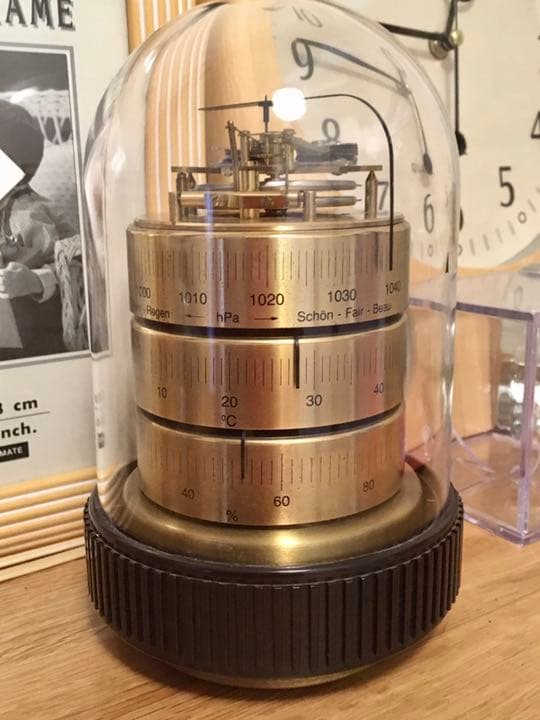 BARIGO バリゴ　ドイツメーカー　温湿気圧計