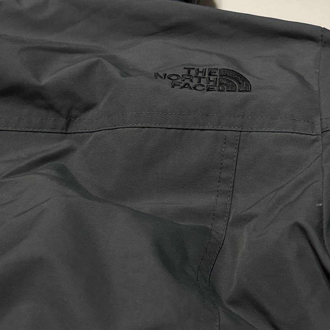 美品The North Face ダークグレー ダウンジャケットロングMNo44
