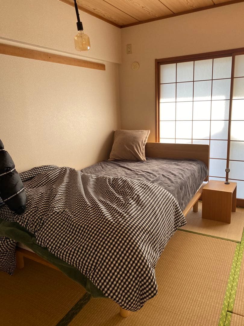 無印良品　ダブルベッドフレーム