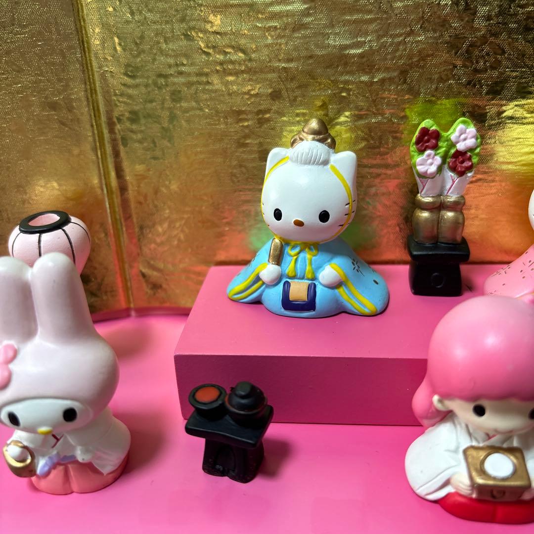 ハローキティ雛吉徳大光ひな祭り キャラクター人形セット