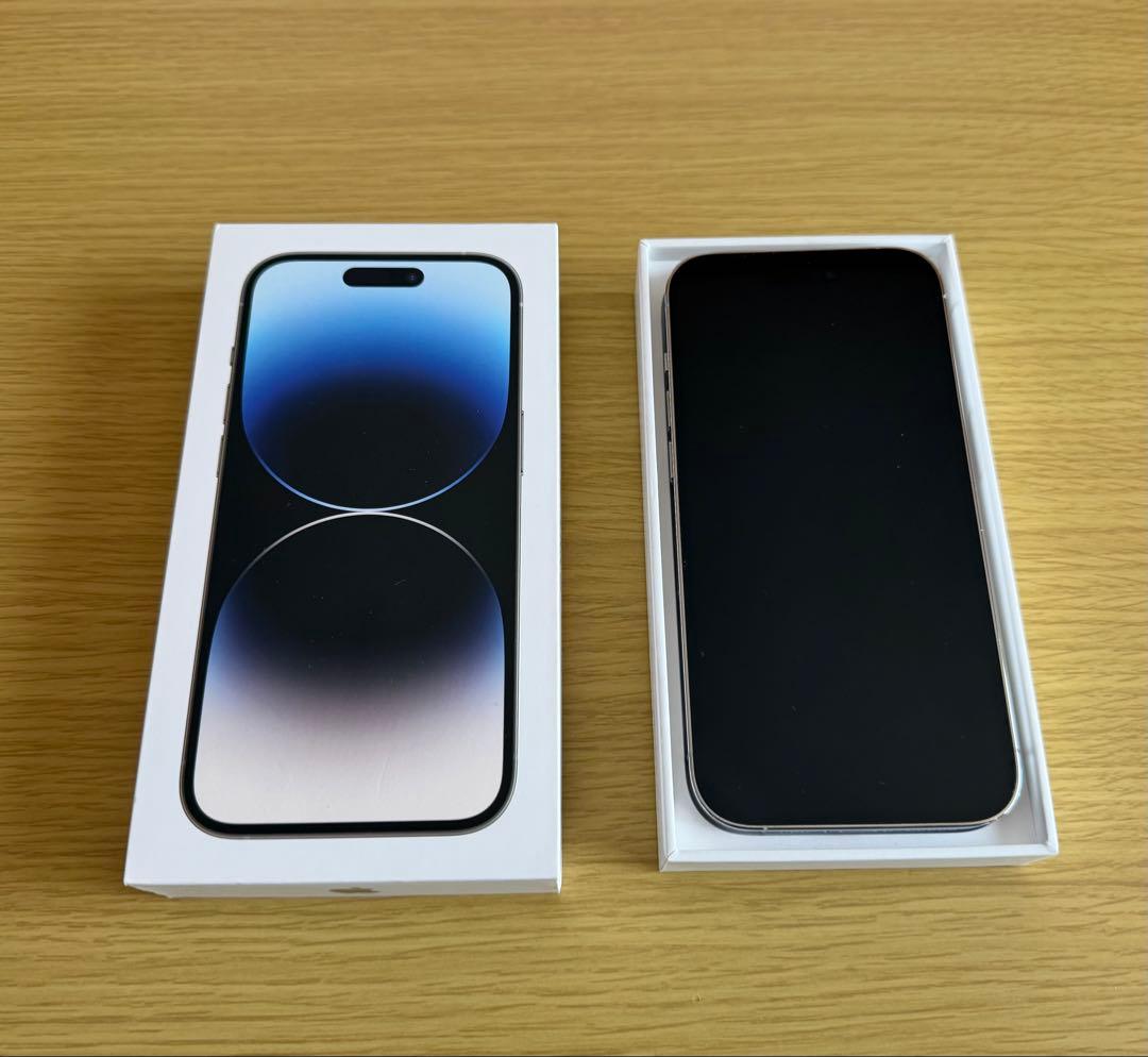 iPhone14Pro 128GB ガラスコーティング済み 容量84%