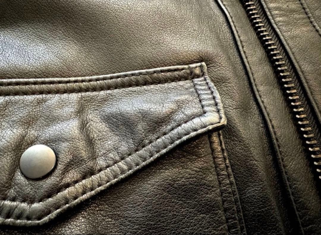 ユナイテッドアローズ レザージャケット A-2 ボンバー 革ジャン