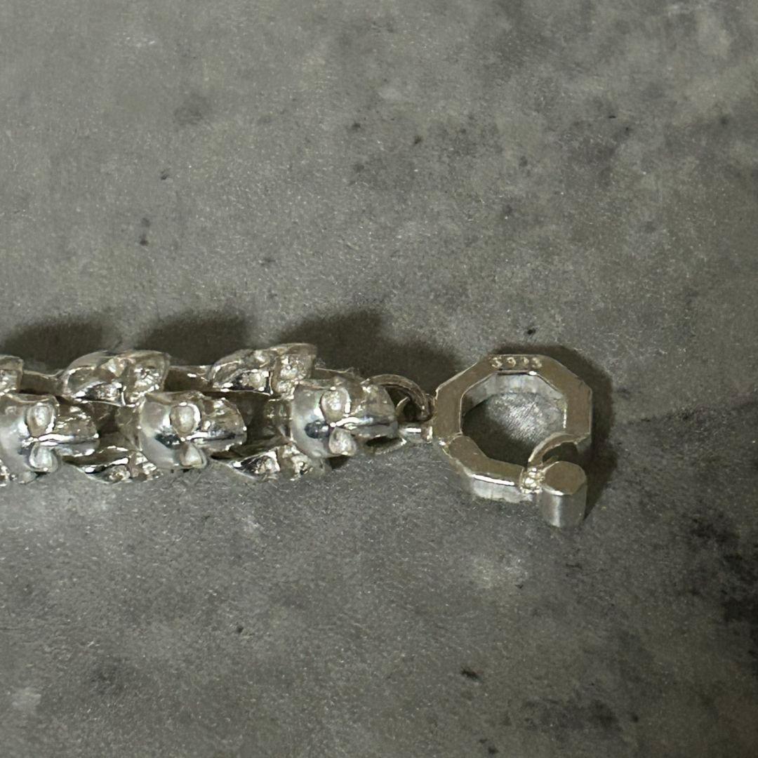 G*2様 【早い者勝ち】VINTAGE メンズレトロS925金のネックレス シル