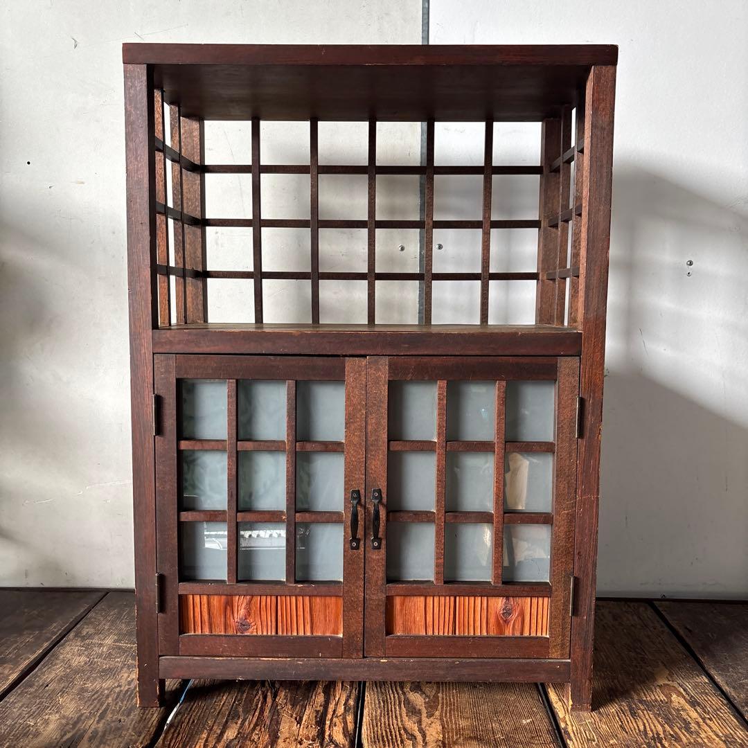 古家具 棚 飾り棚