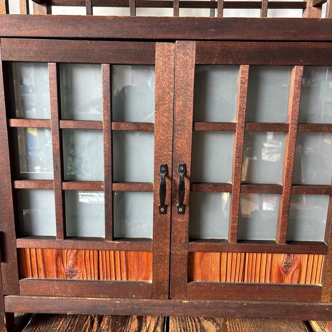 古家具 棚 飾り棚