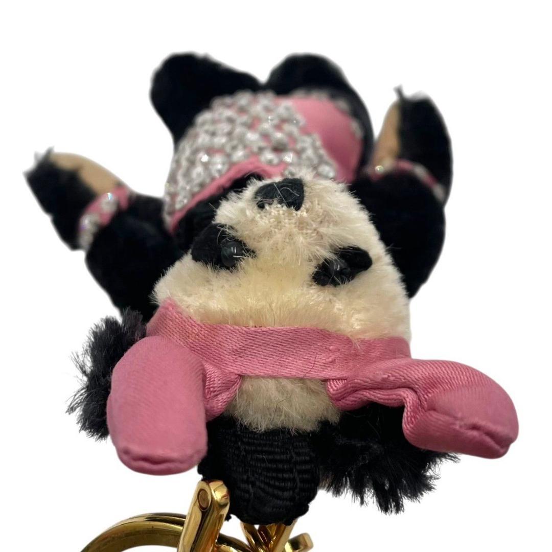 美品 PRADA プラダ キーホルダー チャーム バニーパンダ ぬいぐるみ