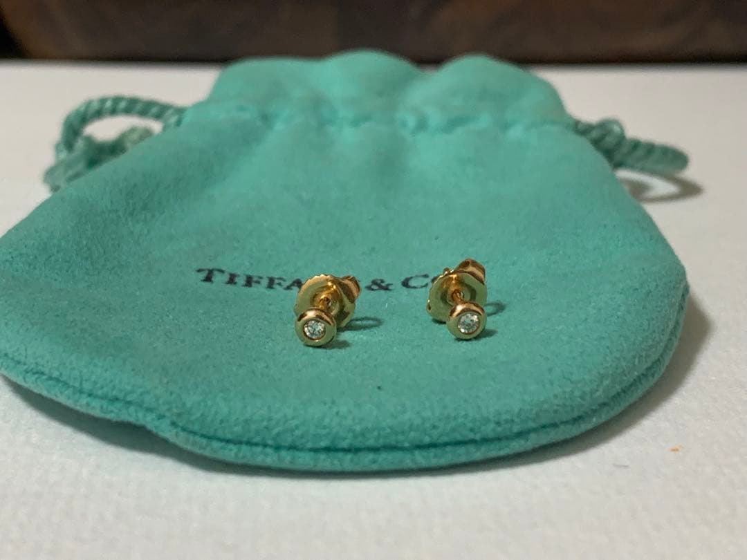 ティファニー　バイ ザ ヤードピアス　ピンクゴールド/K18PG