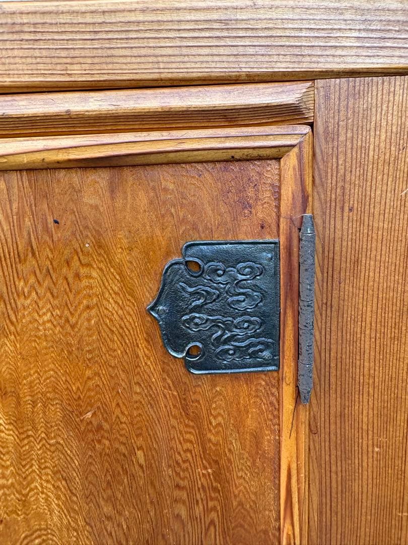 世界遺産鹿児島県産 屋久杉 茶棚 飾り棚 茶箪笥 和家具 伝統 値下げ