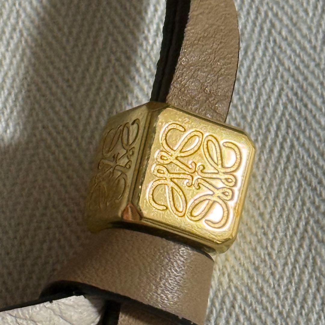 【希少】LOEWE ブレイデッド ストラップ キーリング(カーフ)