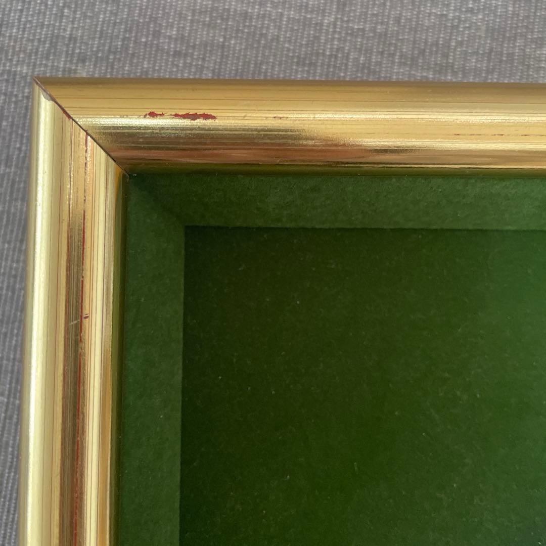 マイセン 額縁付き花柄 波型皿 直径約20cm